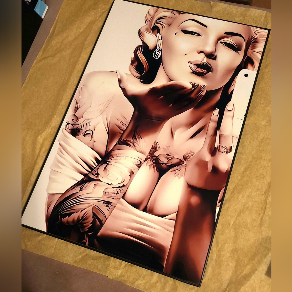 Marilyn Monroe 11"×17" Framed Wall Art